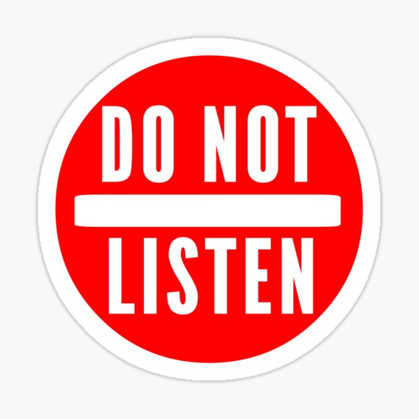 do-not-stay-a-while-and-listen-sticker-for-sale-by-wingleshirts