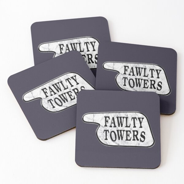 Item preview, Fawlty Towers Sign - Distressed Design designed and sold by risible.