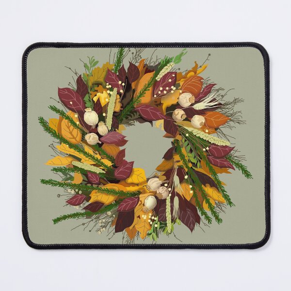Item preview, VINTAGE STYLE WINTERTIME WREATH designed and sold by Colette van der Wal.