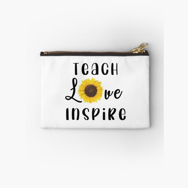 Item preview, Teach Love Inspire Sunflower designed and sold by Retro90sKid.