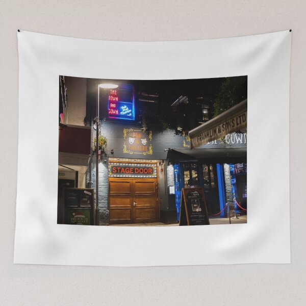 Item preview, Illuminated stage door of the Town & Gown, Cambridge designed and sold by yackers1.