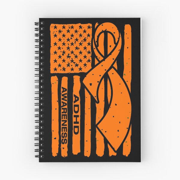 Item preview, ADHD Awareness Ribbon American Flag designed and sold by Tadmab.