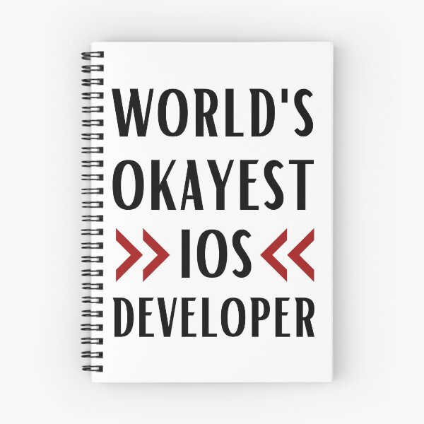 Item preview, World's Okayest IOS Developer designed and sold by Valuential.