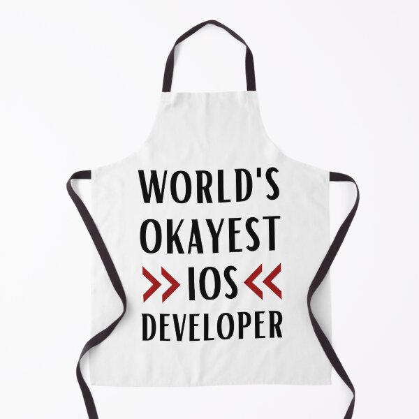 Item preview, World's Okayest IOS Developer designed and sold by Valuential.