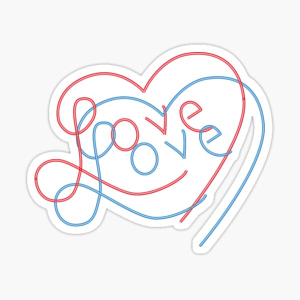 Love letters Sticker