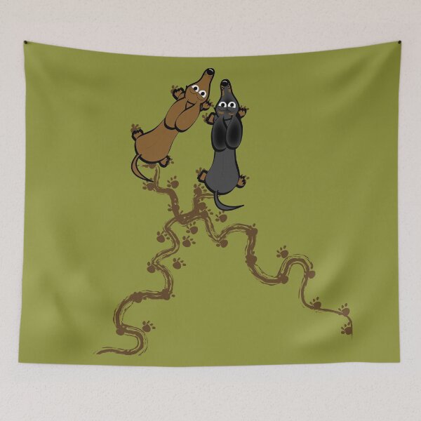 Item preview, Smooth haired dachshunds designed and sold by Diana-Lee Saville.