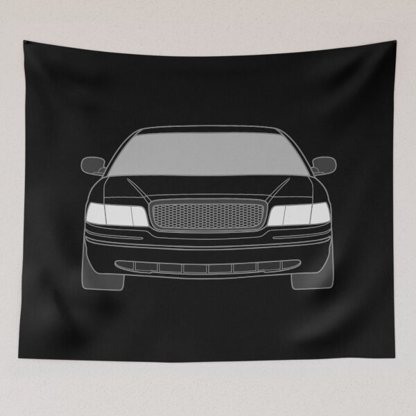Item preview, Ford Crown Victoria Police Interceptor best t-shirt design USA designed and sold by EdimDesign.