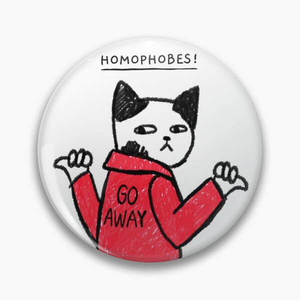 Item preview, HOMOPHOBES GO AWAY designed and sold by IBD-HOUS.