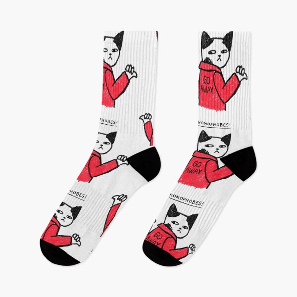 Item preview, HOMOPHOBES GO AWAY designed and sold by IBD-HOUS.