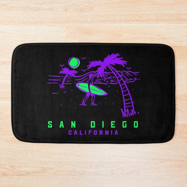 Item preview, San Diego beach at sunset designed and sold by Rad-State.