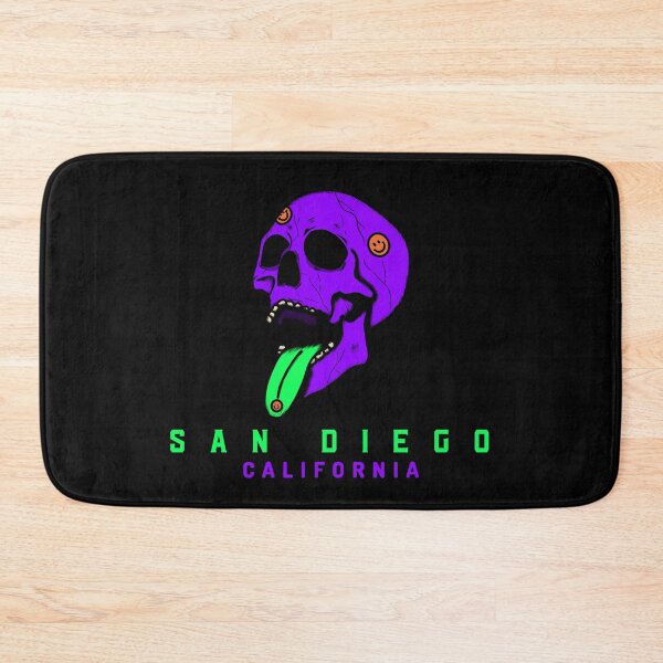 Item preview, San Diego thrash skull designed and sold by Rad-State.