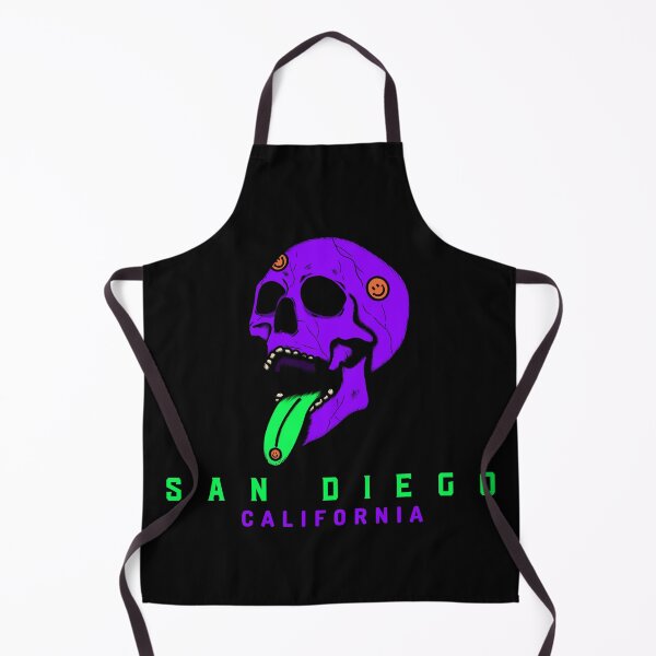 Item preview, San Diego thrash skull designed and sold by Rad-State.
