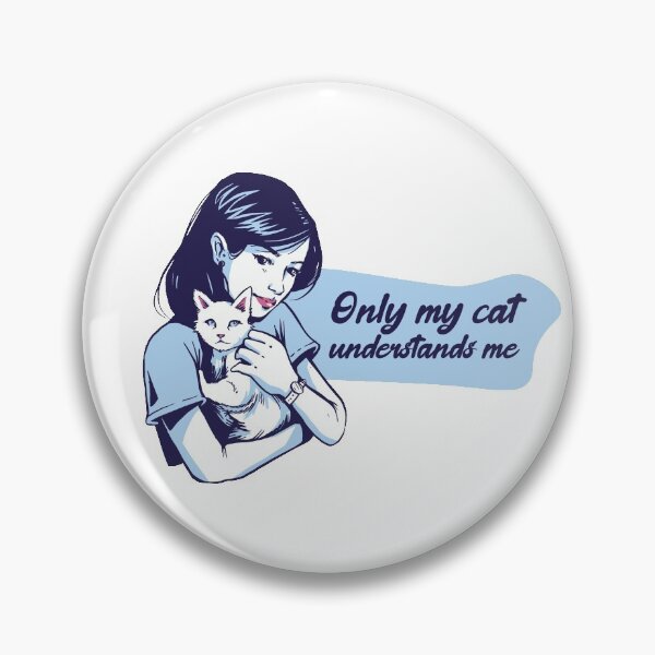 Item preview, Only My Cat Understands Me designed and sold by ArteSilenziosa.
