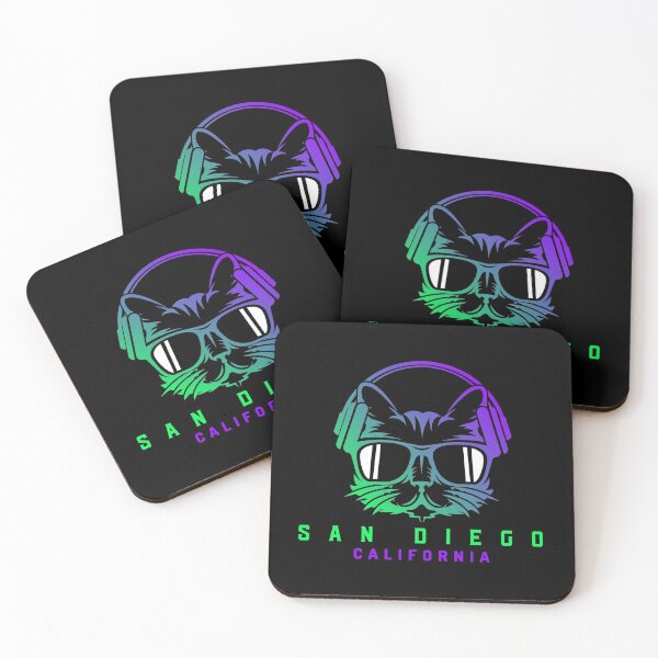 Item preview, San Diego musical cat with shades designed and sold by Rad-State.