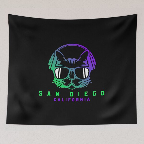 Item preview, San Diego musical cat with shades designed and sold by Rad-State.