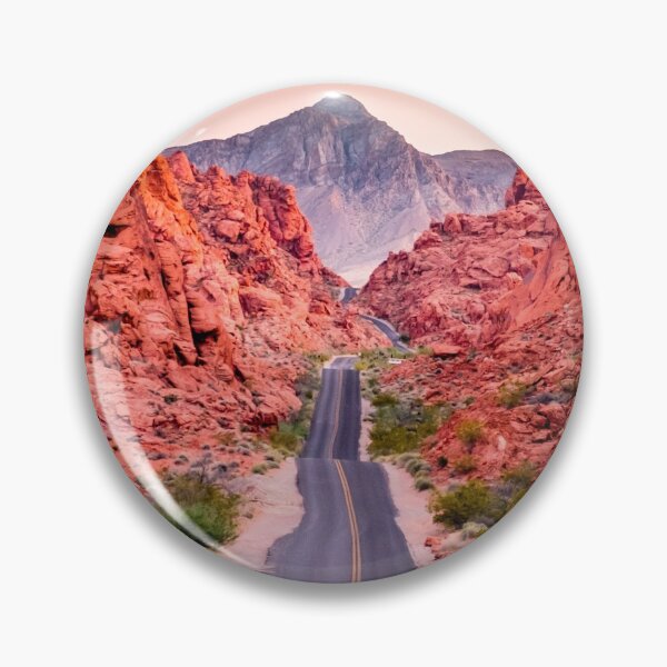 Item preview, Great Basin Highway with red effect background  designed and sold by wide26.