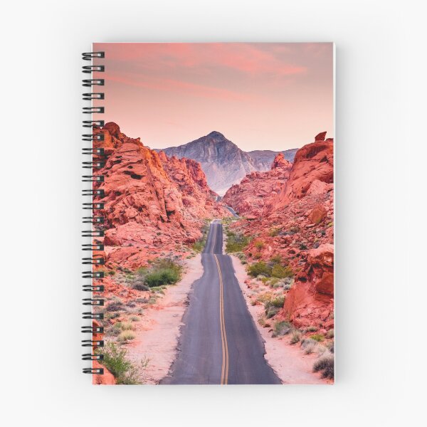 Item preview, Great Basin Highway with red effect background  designed and sold by wide26.