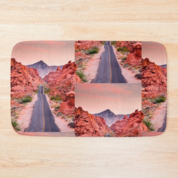 Item preview, Great Basin Highway with red effect background  designed and sold by wide26.
