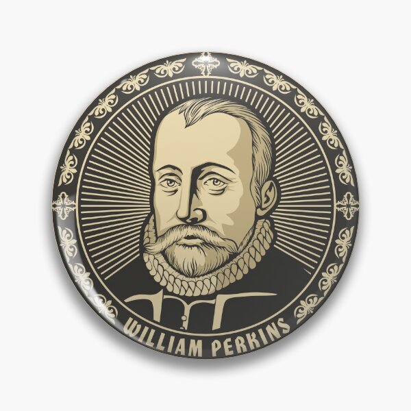 Item preview, William Perkins (1558 – 1602) was an influential English cleric and Cambridge theologian, and also one of the foremost leaders of the Puritan movement in the Church of England. Christian figure. designed and sold by biblebox.