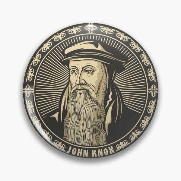 Item preview, John Knox (1513 – 1572) was a Scottish minister, theologian, and writer who was a leader of the country's Reformation. He is the founder of the Presbyterian Church of Scotland. Christian figure. designed and sold by biblebox.
