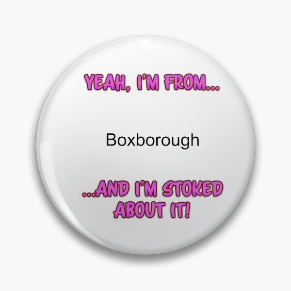 Item preview, Yeah, I'm from Boxborough designed and sold by DaganSays.