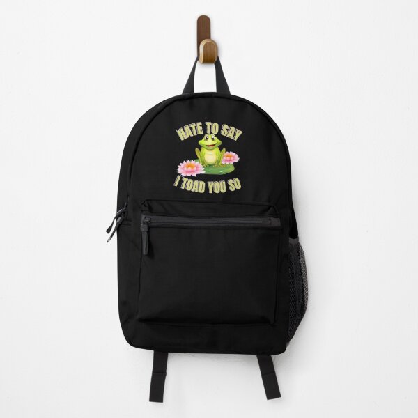 Item preview, Hate to say I toad you so, funny frog designed and sold by Special-Art1.