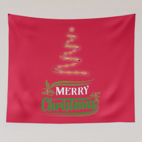 Item preview, Funny Merry Christmas Tree Red Ideas 2022 designed and sold by Ross-Sergey.