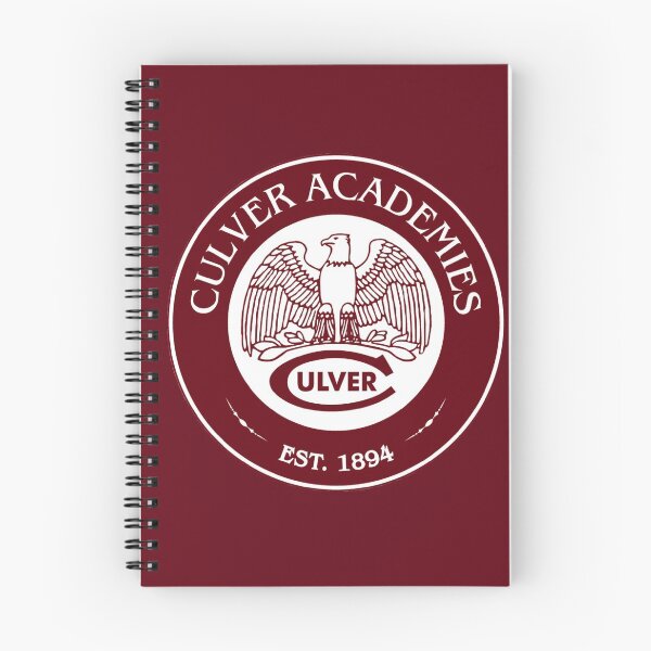 Item preview, Culver Academies logo with maroon background designed and sold by Amanda Teel.