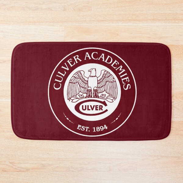 Item preview, Culver Academies logo with maroon background designed and sold by Amanda Teel.