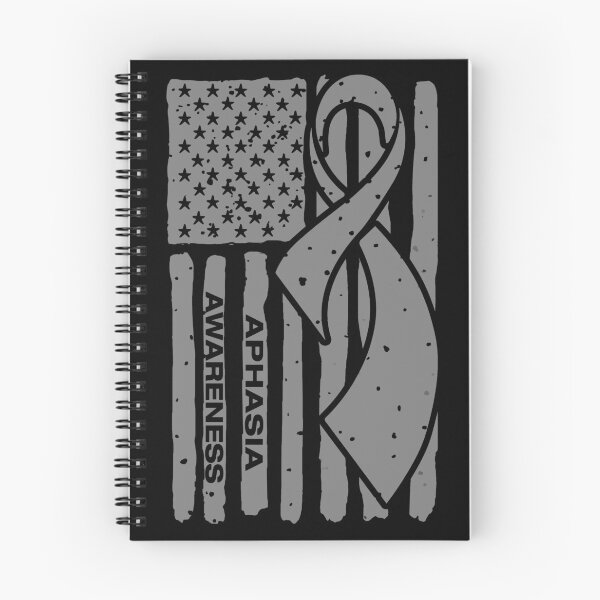 Item preview, Aphasia Awareness Ribbon American Flag designed and sold by Tadmab.