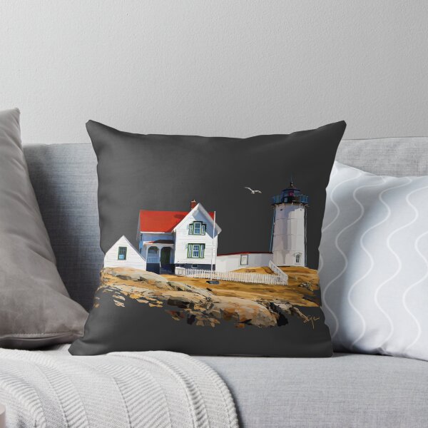 Item preview, Nubble Lighthouse in the Spring designed and sold by Emily Kalina.