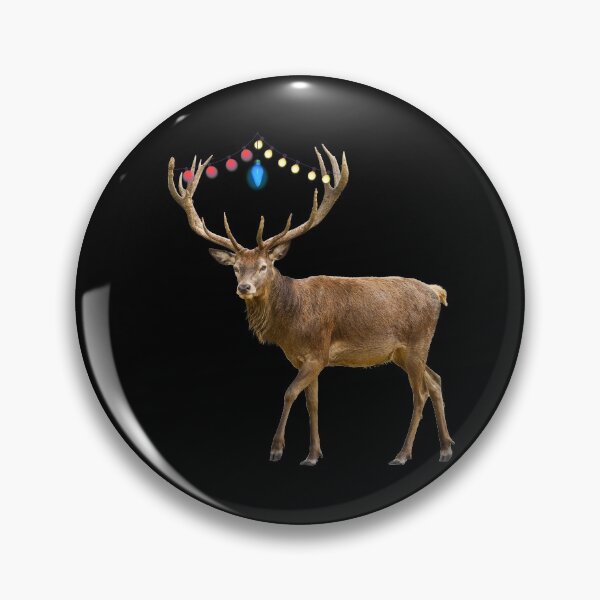 Item preview, Proud moose from Canada about to celebrate Christmas  designed and sold by Photorebelle.