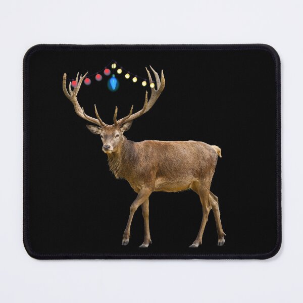 Item preview, Proud moose from Canada about to celebrate Christmas designed and sold by Photorebelle.