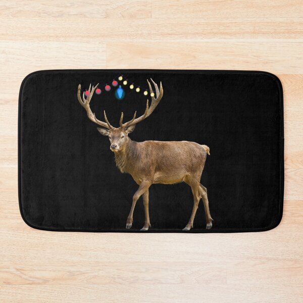 Item preview, Proud moose from Canada about to celebrate Christmas  designed and sold by Photorebelle.