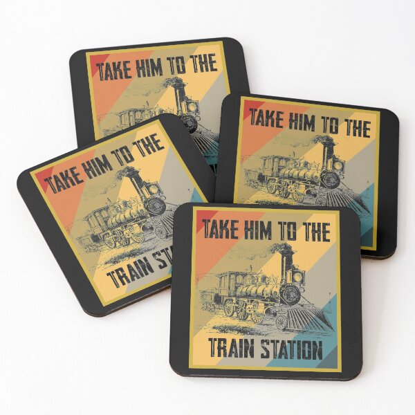 Item preview, Take Him To The Train Station designed and sold by RicaGraphic.
