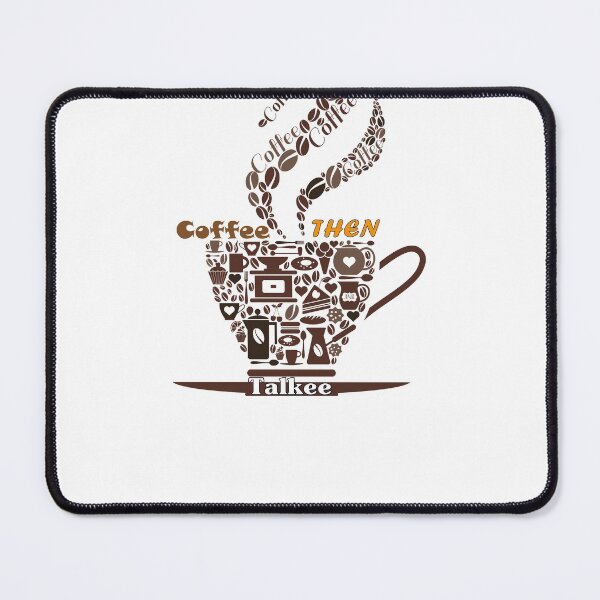 Item preview, First Coffee Then Talkee Essential T-Shirt designed and sold by Innovational.