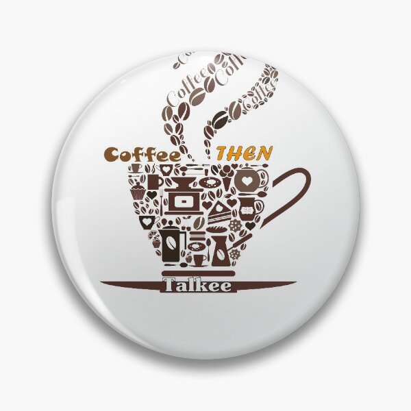 Item preview, First Coffee Then Talkee Essential T-Shirt designed and sold by Innovational.