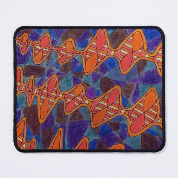 Item preview, 601 - ABSTRACT DESIGN - 05 - DAVE EDWARDS - COLOURED PENCILS - 2021 designed and sold by BLYTHART.