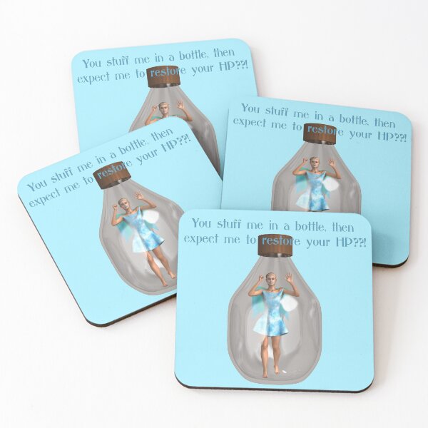 Item preview, Annoyed Hit Point Fairy in a Bottle designed and sold by dracoselene.