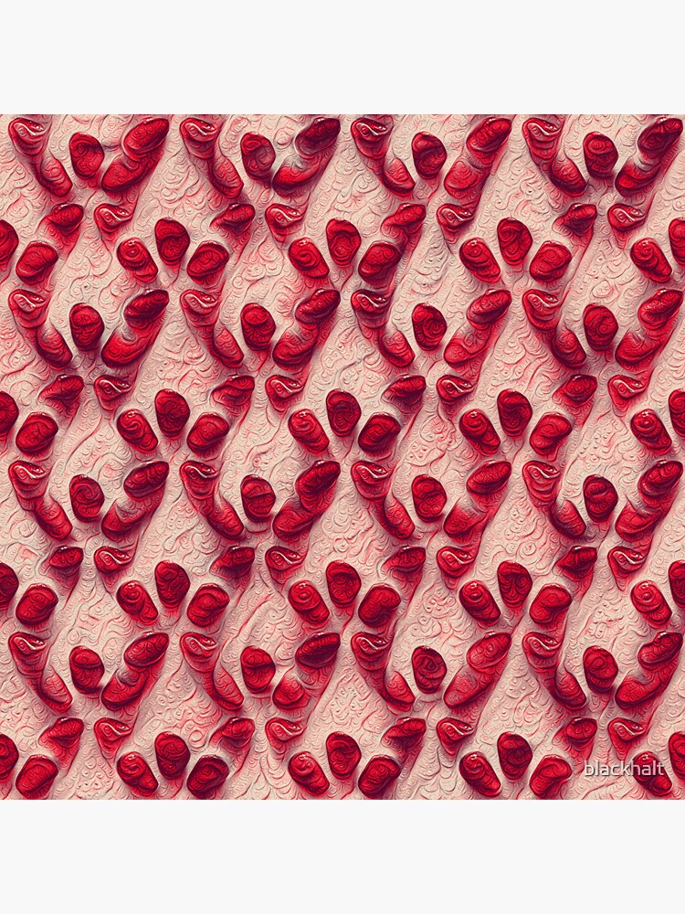 Pomegranate seeds #DeepDream by blackhalt