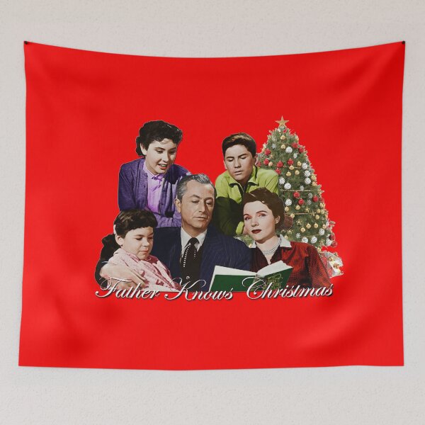 Item preview, Father Knows Christmas Retro 50s 60s Holiday Tribute. designed and sold by 90snerd.