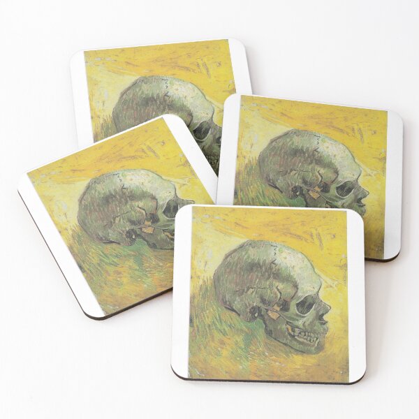 Item preview, GOGH YELLOW SKULL designed and sold by mninem.
