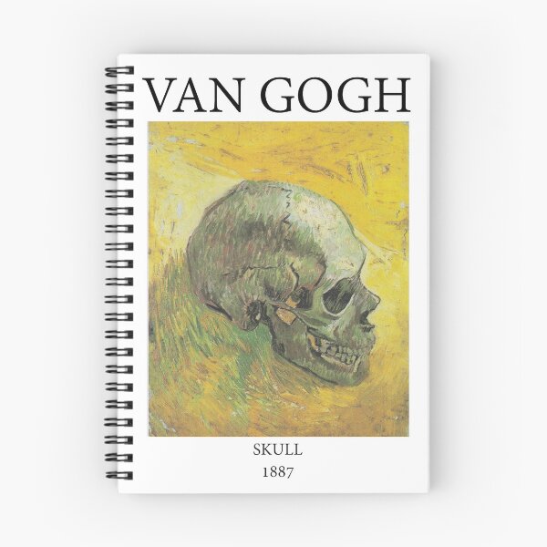 Item preview, GOGH YELLOW SKULL designed and sold by mninem.