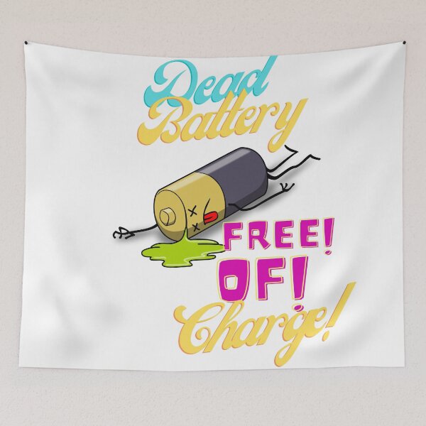 Item preview, Dead Battery  designed and sold by Yugster24.