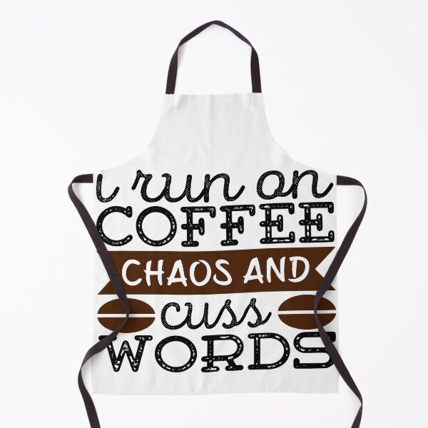 Item preview, I Run On Coffee Chaos And Cuss Words - Coffee lovers gift designed and sold by llon.