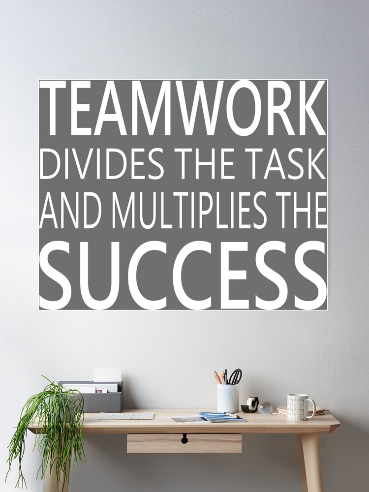 Teamwork Quotes For Office Success Quotes Office Wall Decor, 44% OFF