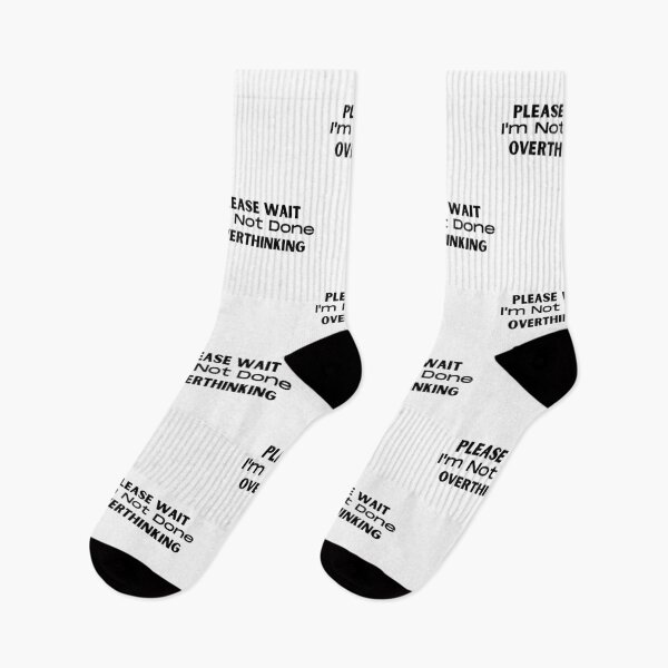 Item preview, Please Wait I'm Not Done Overthinking designed and sold by FauxAesthetic.