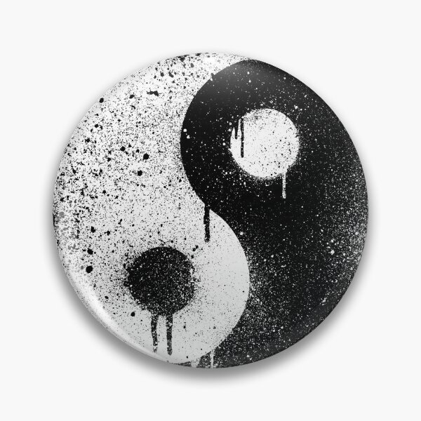 Item preview, Yin Yang Spray Painted designed and sold by RevolutionGFX.