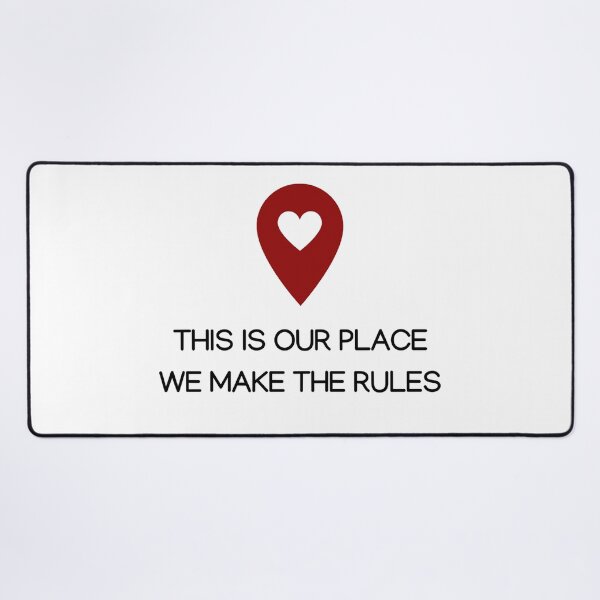 Item preview, This is our place, we make the rules - Lover / Taylor Swift designed and sold by nd-creates.