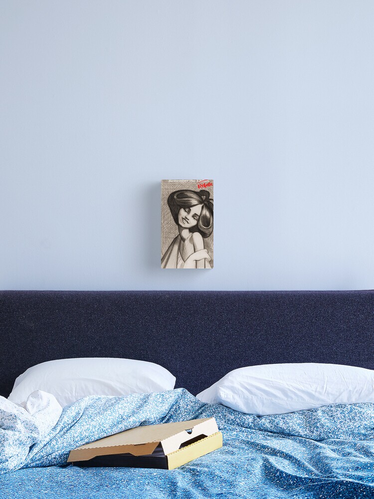 Thumbnail 1 of 3, Canvas Print, Remember the Ladies - Evelyn Nesbitt designed and sold by 3WishStudios.